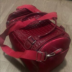 Elegant Red Women's Carryon Bag